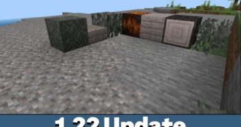 Download 1.22 Update Mod for Minecraft PE MCPE 1.21.0 - 1.26.33
