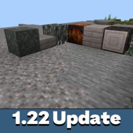 Download 1.22 Update Mod for Minecraft PE MCPE 1.21.0 - 1.26.33