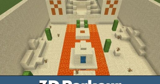 Download 3D Parkour Map for Minecraft PE MCPE 1.19.0 - 1.26.33