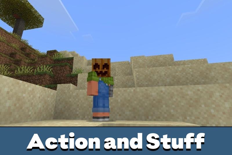 Download Action and Stuff Texture Pack 1.11 for Minecraft PE