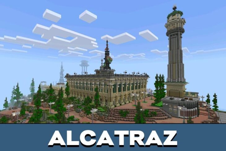 Download Alcatraz Prison Map for Minecraft PE MCPE 1.21.0 - 1.26.33
